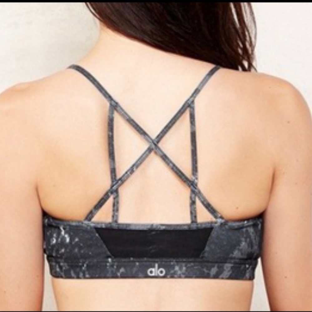 Alo Yoga Python Bra Top